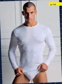 Maglia Uomo M/L Navigare Caldo Cotone Art.113