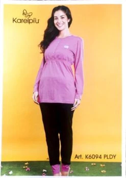 Pigiama Donna 100% Cotone Jersey Karelpiu' Art 6094 Offerta Speciale