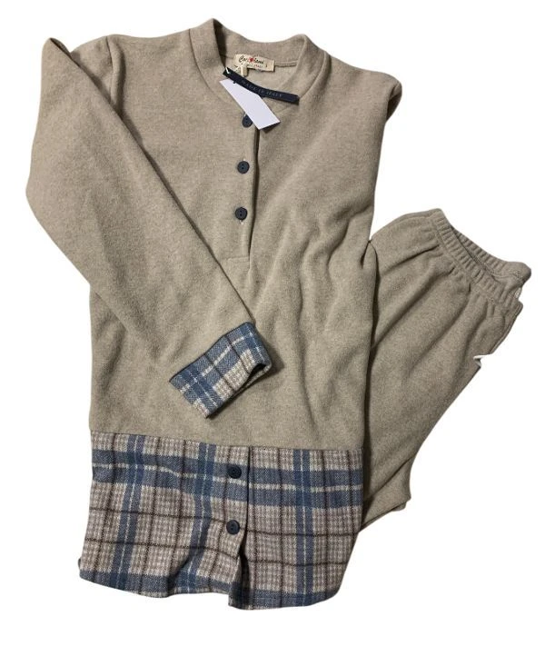 Pigiama Donna Cotone Felpato Punto Milano Coccolami 2410 Outlet 3 Pigiama Donna Cotone Felpato Punto Milano Coccolami 2410 Outlet