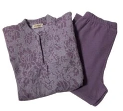 Pigiama Donna Cotone Felpato Punto Milano Coccolami 2422 Outlet