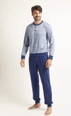 Pigiama Uomo Cotone 100% Nottingham 27837 Outlet 3 Pigiama Uomo Cotone 100% Nottingham 27837 Outlet