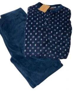 Pigiama Uomo Coral Pile Caldissimo Nazzareno Gabrielli 3033