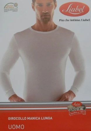 Maglia Uomo Girocollo Manica Lunga Lana E Cotone Liabel 5321 333 3 Maglia Uomo Girocollo Manica Lunga Lana E Cotone Liabel 5321 333