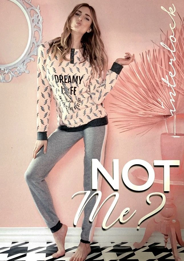 Pigiama Donna Caldo Cotone Nottingham 34616 Offerta Speciale 3 Pigiama Donna Caldo Cotone Nottingham 34616 Offerta Speciale