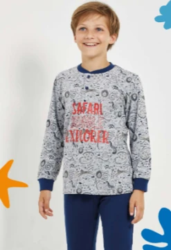 Pigiama Bambino Lungo Il GRANCHIETTO 4055
