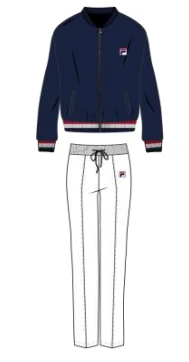 Tuta Donna Cotone Felpato Fila 4062 3 Tuta Donna Cotone Felpato Fila 4062