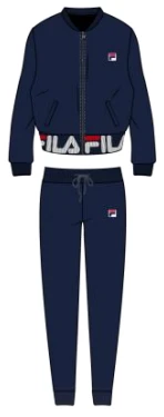 Tuta Donna Aperta Fila 4065 Cotone Felpato Invernale 3 Tuta Donna Aperta Fila 4065 Cotone Felpato Invernale