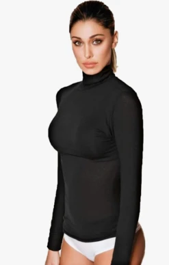 Lupetto Donna Manica Lunga Modal E Cashmere Jadea 4066