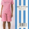 Pigiama Donna Corto Calibrato 100% Cotone Karelpiu' 4127 -Intimo Outlet Negozio 4127