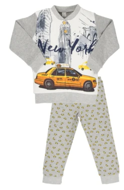 Pigiama Bambina Cotone Caldo 100% Interlock Ellepi 4143 Prezzo Promozionale