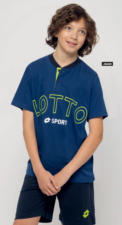 Completo Ragazzo Corto Lotto Sport 4157 Outlet 3 Completo Ragazzo Corto Lotto Sport 4157 Outlet