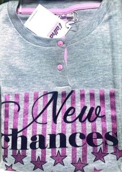 Pigiama Donna 100% Cotone Caldo Pesante Cotonella Ddc43000 -Intimo Outlet Negozio 4300 b