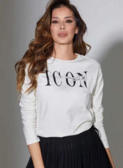 Maglia Donna Manica Lunga Moda Jadea 4527 Outlet