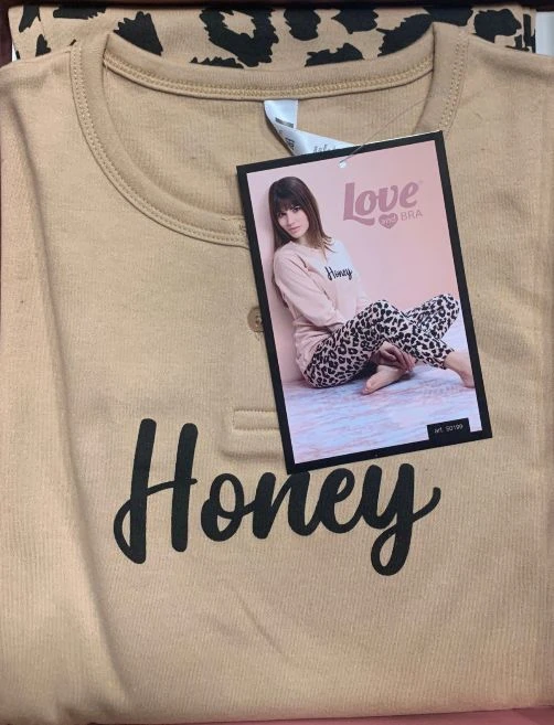 Pigiama Donna Caldo Cotone Invernale Love And Bra 50199 4 Pigiama Donna Caldo Cotone Invernale Love And Bra 50199 - immagine 2