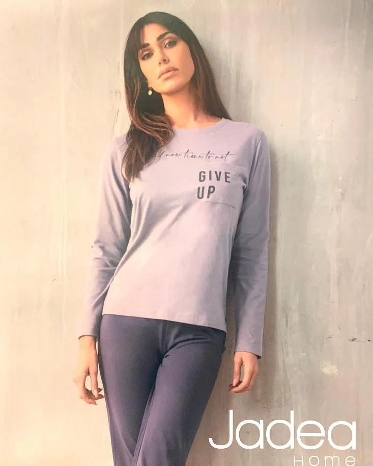 Pigiama Donna Cotone Caldo Jadea Home 5164 3 Pigiama Donna Cotone Caldo Jadea Home 5164