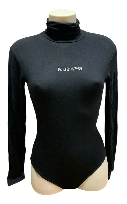 Body Donna Manica Lunga Viscosa Elasticizzata Krizia 7600 Outlet 3 Body Donna Manica Lunga Viscosa Elasticizzata Krizia 7600 Outlet