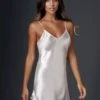 Sottoveste Spalla Stretta In Raso Andra 833 -Intimo Outlet Negozio 833