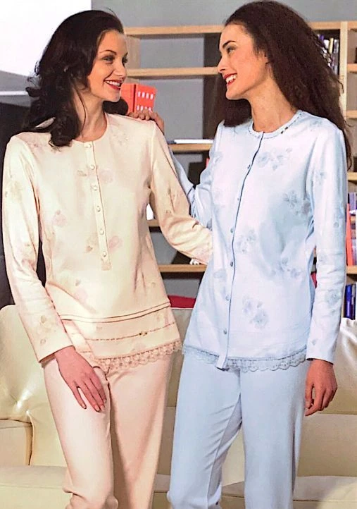 Pigiama Donna Calibrato 100% Caldo Cotone Linclalor 92738 Outlet 3 Pigiama Donna Calibrato 100% Caldo Cotone Linclalor 92738 Outlet