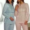 Pigiama Donna Aperto 100% Caldo Cotone Linclalor 92690 Outlet 2 Pigiama Donna Aperto 100% Caldo Cotone Linclalor 92690 Outlet -Intimo Outlet Negozio 92960