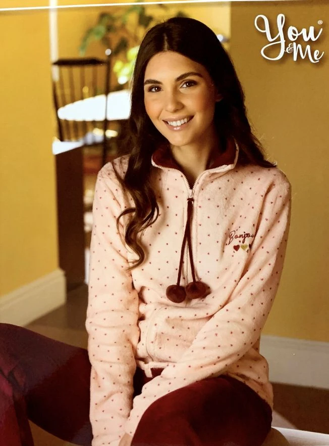 Pigiama Donna Coral Pile Caldissimo You&Me 619 Special Price 3 Pigiama Donna Coral Pile Caldissimo You&Me 619 Special Price