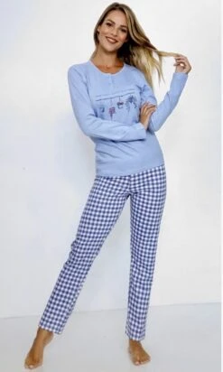 Pigiama Donna Lungo 100% Cotone Jersey Il Granchio Lady 415 -Intimo Outlet Negozio ab854bed 79cc 44d0 a9b1 a74cbef155c2