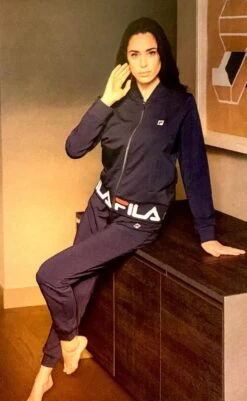 Tuta Donna Aperta Fila 4065 Cotone Felpato Invernale 7 Tuta Donna Aperta Fila 4065 Cotone Felpato Invernale -Intimo Outlet Negozio b4065