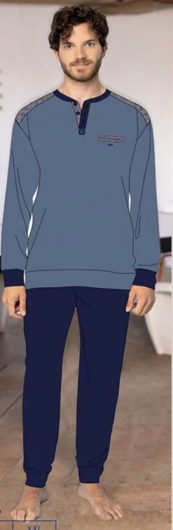 Pigiama Uomo 100% Caldo Cotone Invernale Irge 2410 -Intimo Outlet Negozio c29f3f54 d62e 4f9e 93c6 4a768d1aa6b3