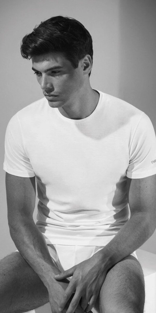 Maglia Uomo Girocollo 100% Cotone Enrico Coveri ET1100 3 Maglia Uomo Girocollo 100% Cotone Enrico Coveri ET1100