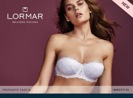 Reggiseno Balconcino Imbottito Fascia Pizzo Coppa C Lormar Frizzante 3 Reggiseno Balconcino Imbottito Fascia Pizzo Coppa C Lormar Frizzante