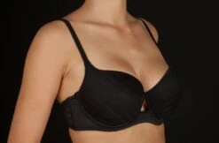 Reggiseno Balconcino Imbottito Coppa C Selene Julia -Intimo Outlet Negozio julia negro 17w6347