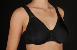 Reggiseno RiIducente Con Ferretto Senza Imbottitura Coppa D-E Selene Art. Lorea -Intimo Outlet Negozio lorea negro 17w6356