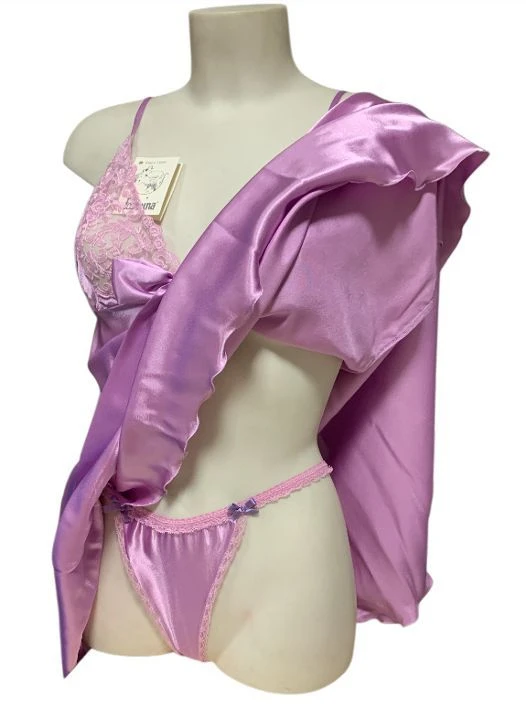 Completo Donna Raso Babydoll Foemina Lorella Outlet 5 Completo Donna Raso Babydoll Foemina Lorella Outlet - immagine 3