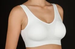 Reggiseno Brassiere Microfibra Seamless Senza Cuciture Selene Louise -Intimo Outlet Negozio louise blanco