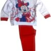 Pigiamino Neonata Lungo Cotone 100% Jersey MINNIE -Intimo Outlet Negozio mmm