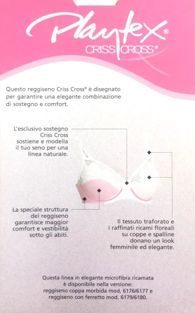 Reggiseno Con Ferretto Playtex 6179 4 Reggiseno Con Ferretto Playtex 6179 - immagine 2