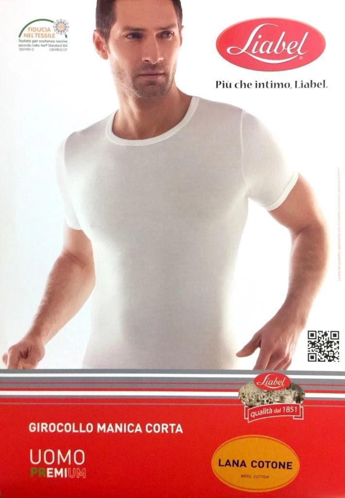 Maglia Uomo Girocollo Lanacotone Liabel 5321 23 3 Maglia Uomo Girocollo Lanacotone Liabel 5321 23
