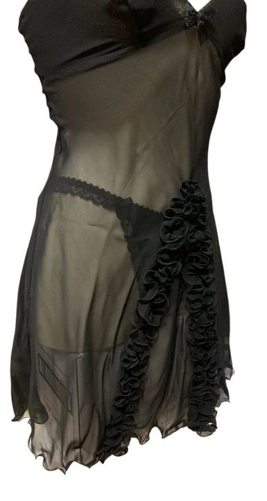 Completo Donna Tulle Sexy Babydoll Foemina Rosita Outlet 5 Completo Donna Tulle Sexy Babydoll Foemina Rosita Outlet - immagine 3