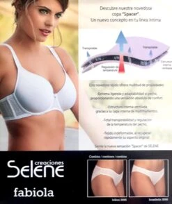 Reggiseno Con Ferretto Coppa Imbottita C Tessuto Traspirante Selene Art. Fabiola -Intimo Outlet Negozio thumbnail photo 2019 05 13 15 32 43