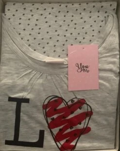 Pigiama Donna Corto Canottiera You And Me 103 -Intimo Outlet Negozio thumbnail photo 2020 05 20 16 05 19