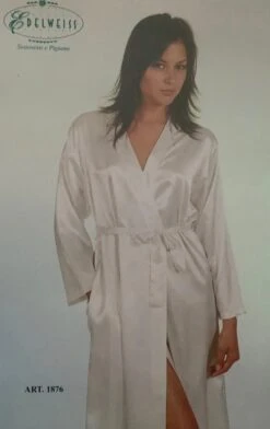 Vestaglia Donna Raso Boselli Edelweiss 1877 Fine Serie Special Price