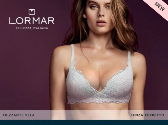 Reggiseno Imbottito Senza Ferretto In Pizzo Lormar Vela Frizzante 3 Reggiseno Imbottito Senza Ferretto In Pizzo Lormar Vela Frizzante